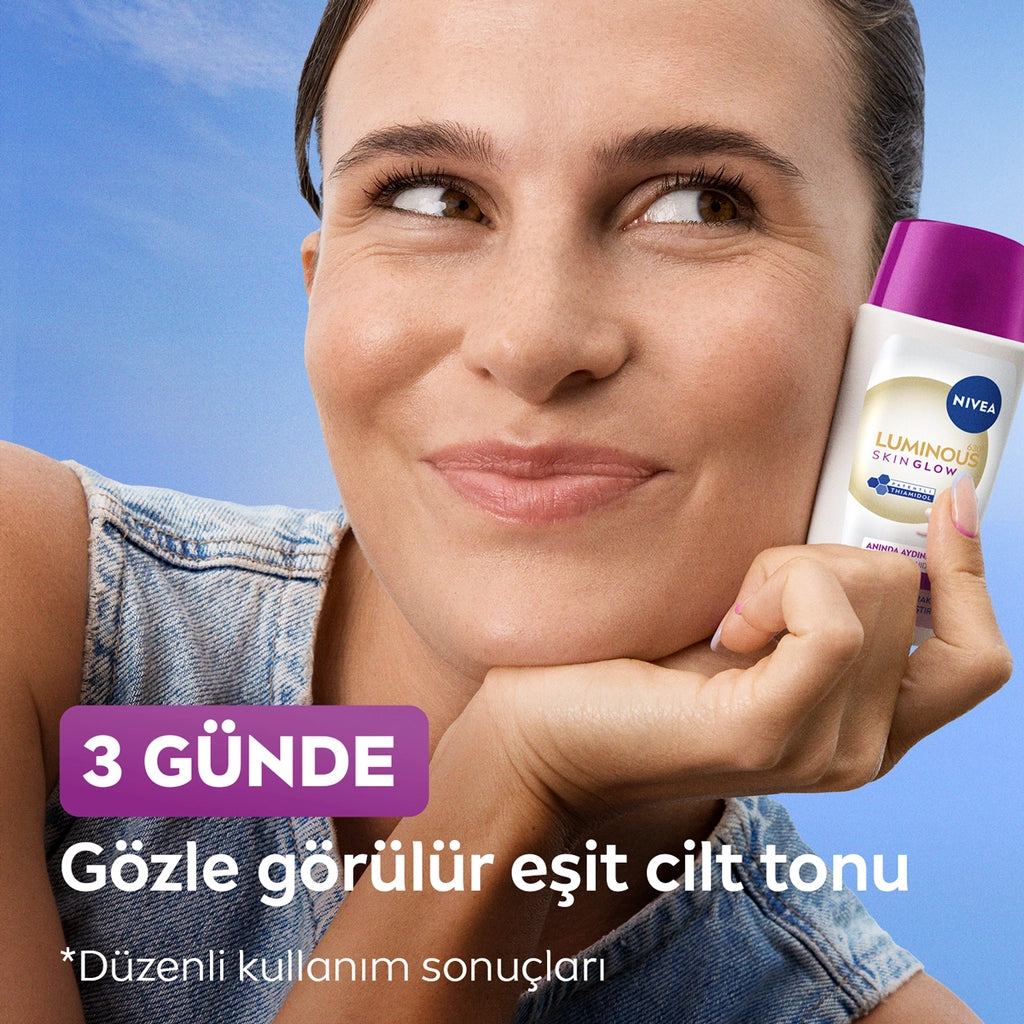 Nivea Luminous630 Skin Glow Illuminating SPF50 Facial Sun Cream 40 ml