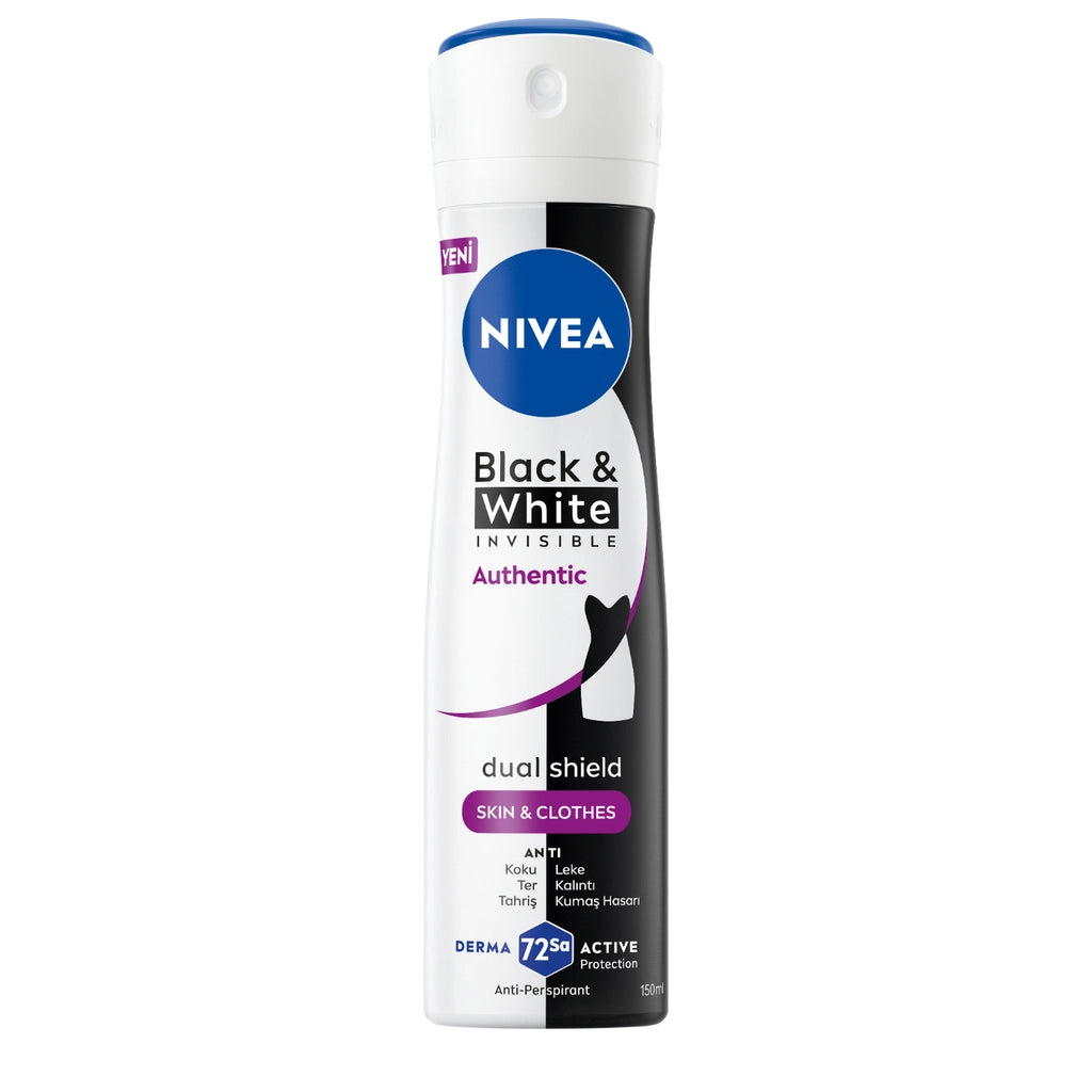 Nivea Black &amp; White Invisible Authentic Women&