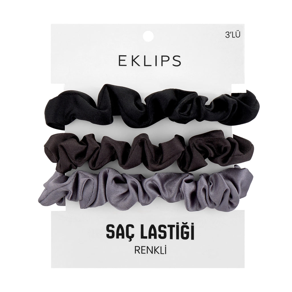 Eklips Satin 3-Piece Elastic Buckle Blue