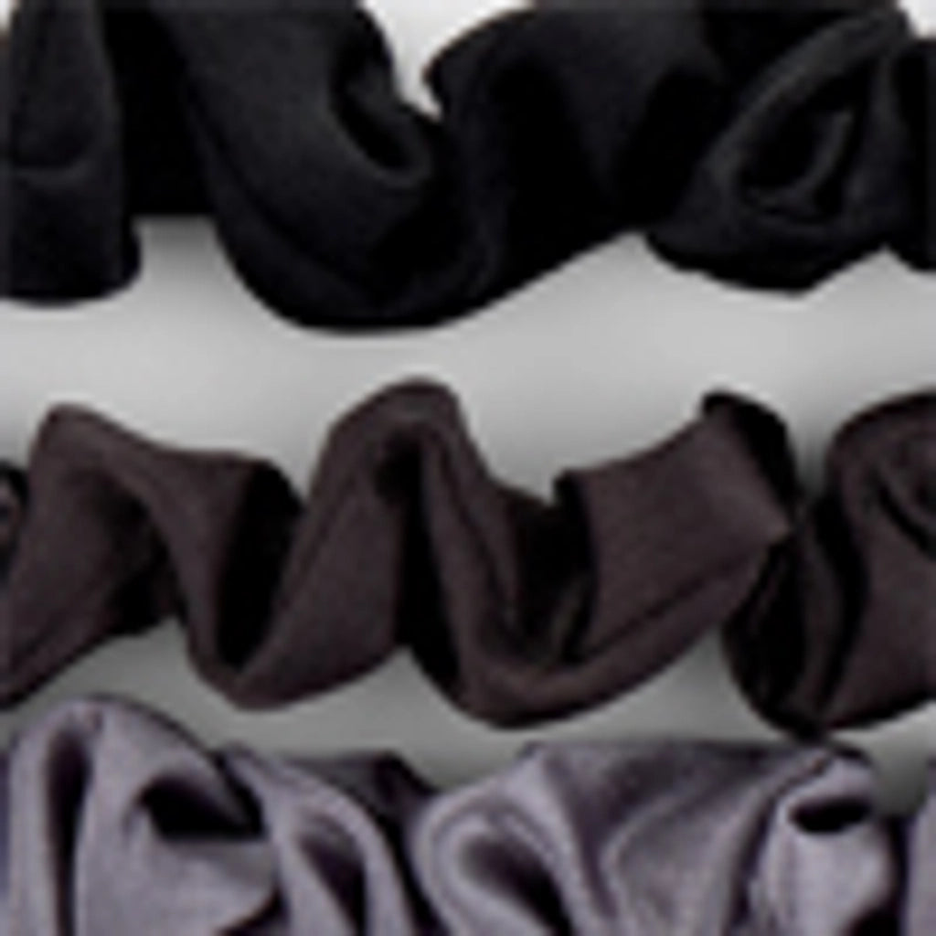 Eklips Satin 3-Piece Rubber Buckle Black