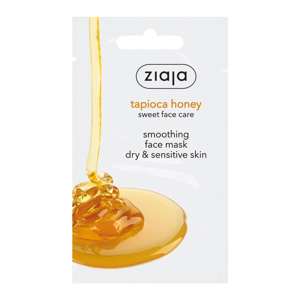 Ziaja Smoothing Face Mask with Tapioca Honey 7 ml (Dry &amp; Sensitive Skin)