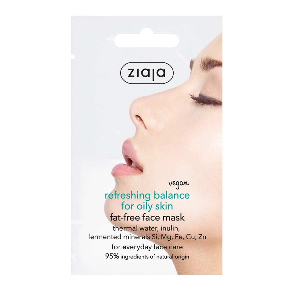 Ziaja Refreshing Balancing Oil-Free Face Mask 7 ml (Oily Skin)