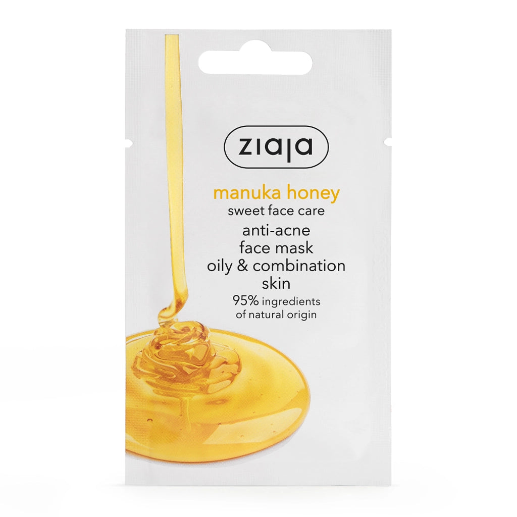 Ziaja Smoothing Face Mask with Tapioca Honey 7 ml (Dry &amp; Sensitive Skin)