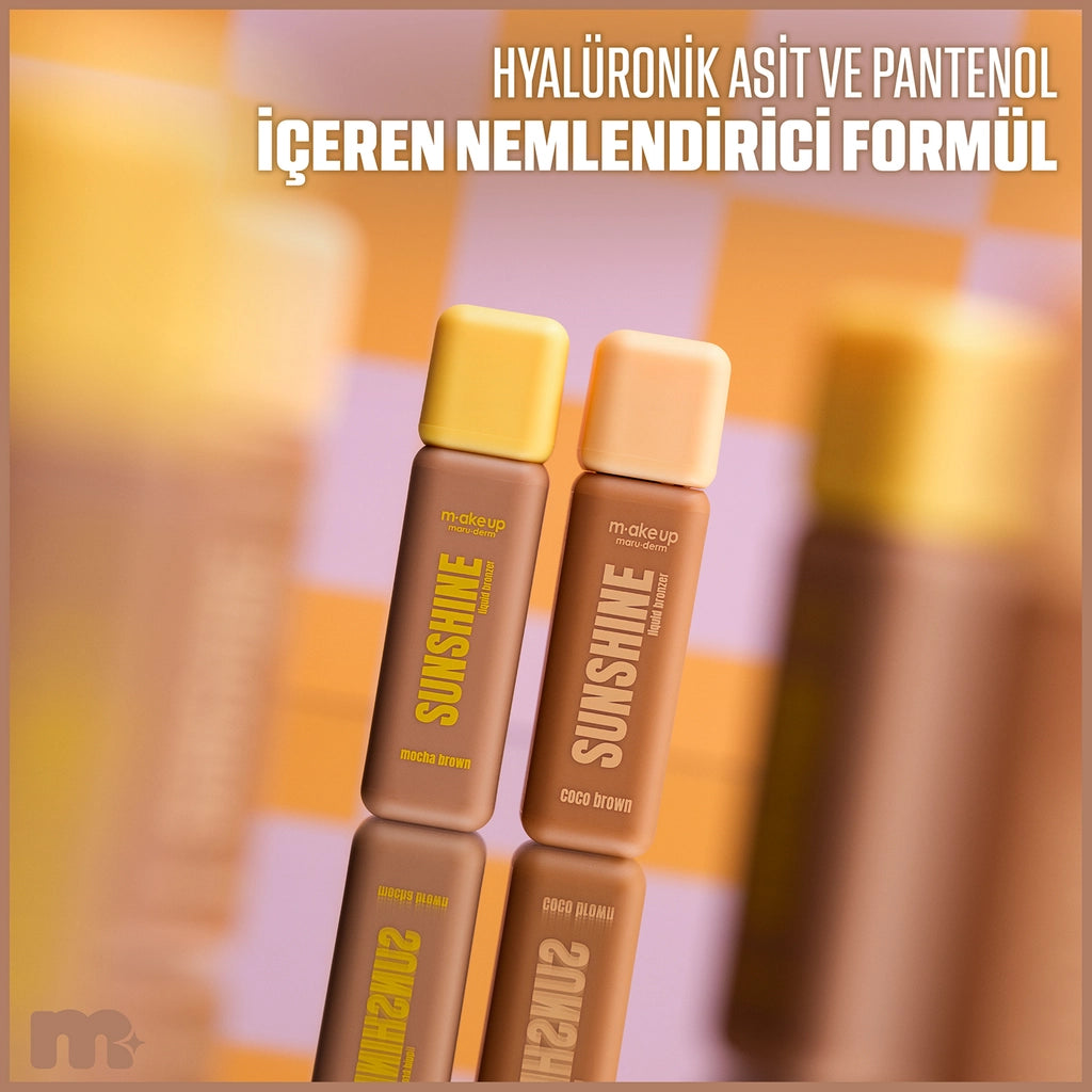 Maruderm Make Up Sunshine Liquid Bronzer Mocha Brown