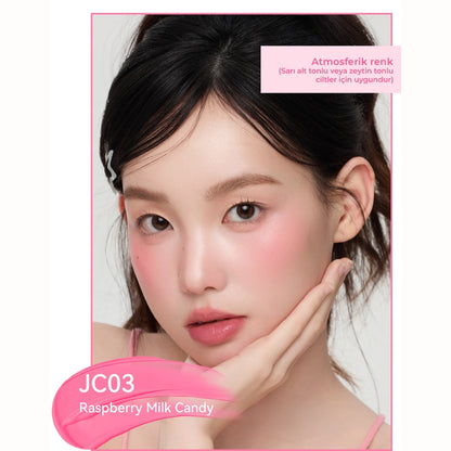 AZTK Liquid Blush Jelly Effect Liquid Blush JC03 Raspberry Milk Candy