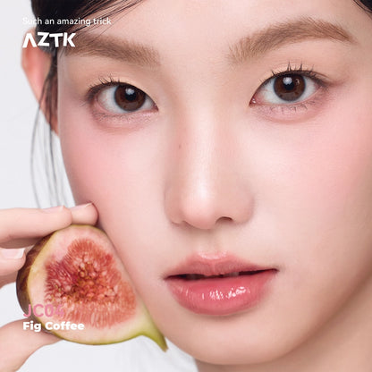 AZTK Liquid Blush Jelly Effect Liquid Blush JC04 Fig Coffee