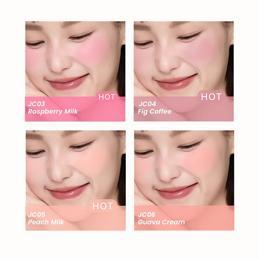 AZTK Liquid Blush Jelly Effect Liquid Blush JC05 White Peach Milk Tea