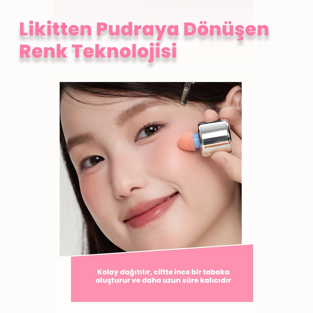 AZTK Liquid Blush Jelly Effect Liquid Blush JC05 White Peach Milk Tea