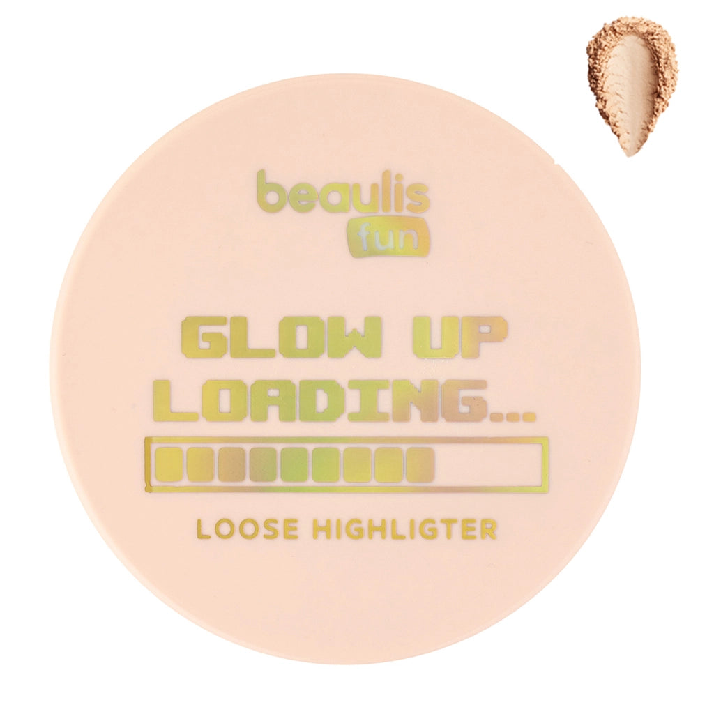 Beaulis Fun Glow Up Loading Powder Highlighter Illuminator 904 Golden Hour