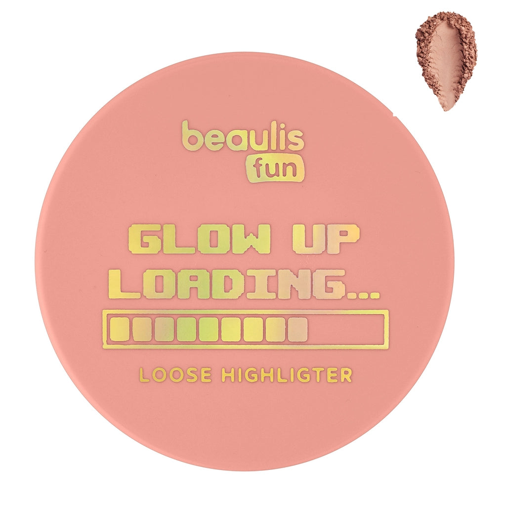 Beaulis Fun Glow Up Loading Powder Highlighter Illuminator 904 Golden Hour
