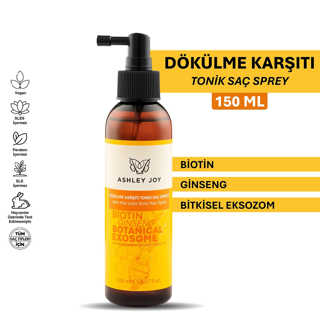 Ashley Joy Herbal Exosome Supported Anti-hair Loss Tonic Hair Spray 150 ml