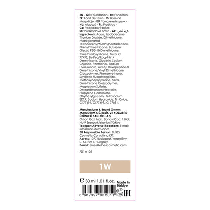 Maruderm Make Up Your Shades Foundation 1W