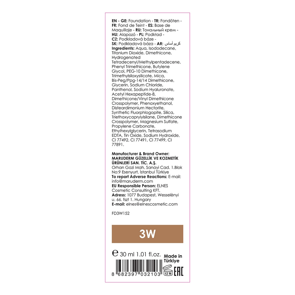Maruderm Make Up Your Shades Foundation 3W