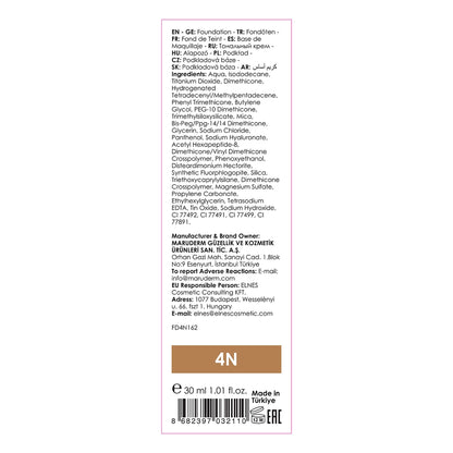 Maruderm Make Up Your Shades Foundation 4N