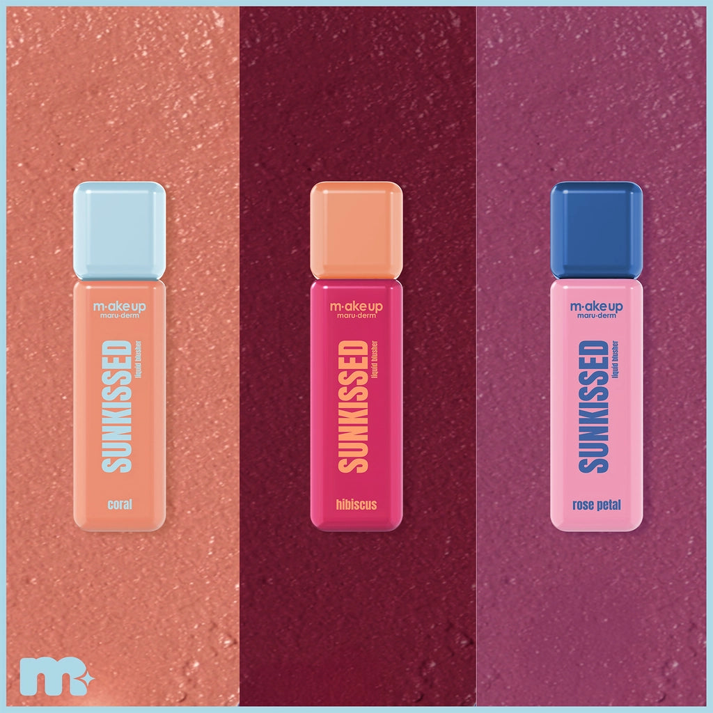 Maruderm Make Up Sunkissed Liquid Blush Coral