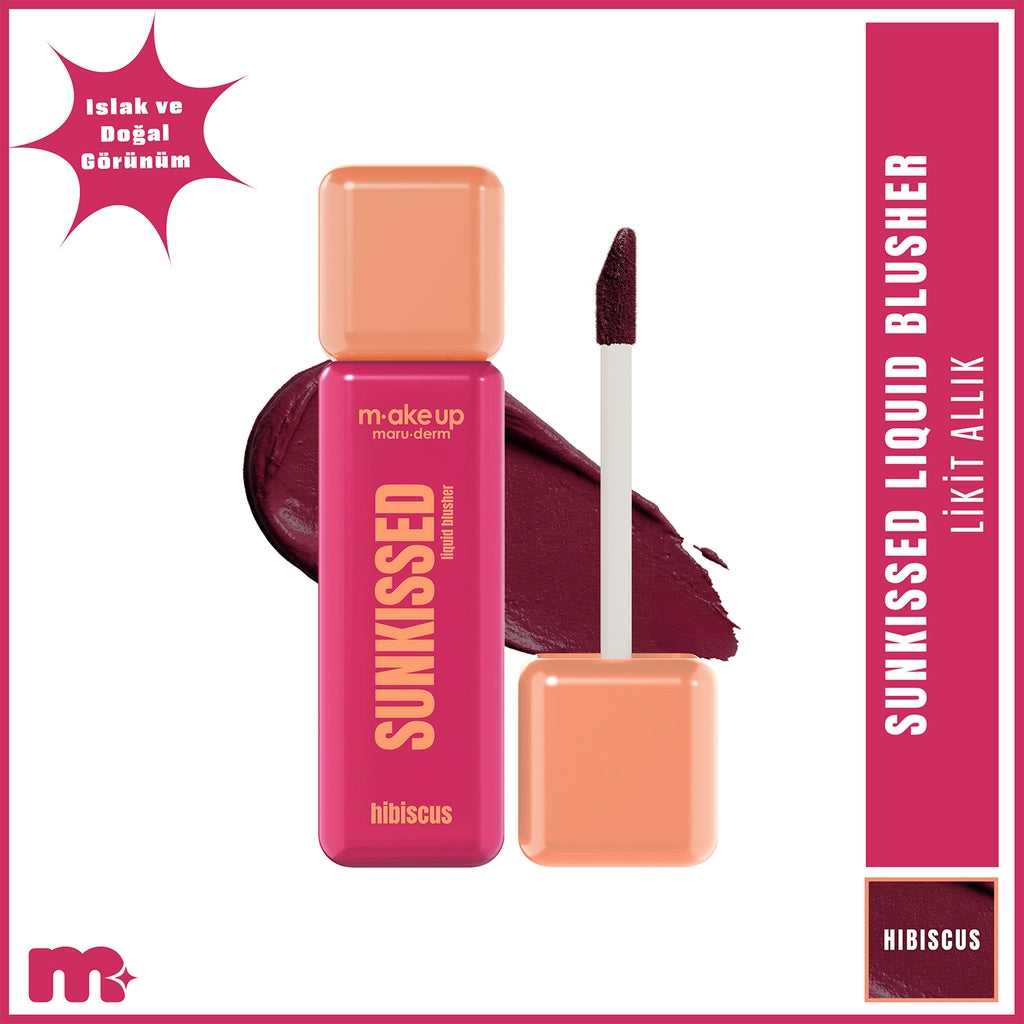 Maruderm Make Up Sunkissed Liquid Blush Coral