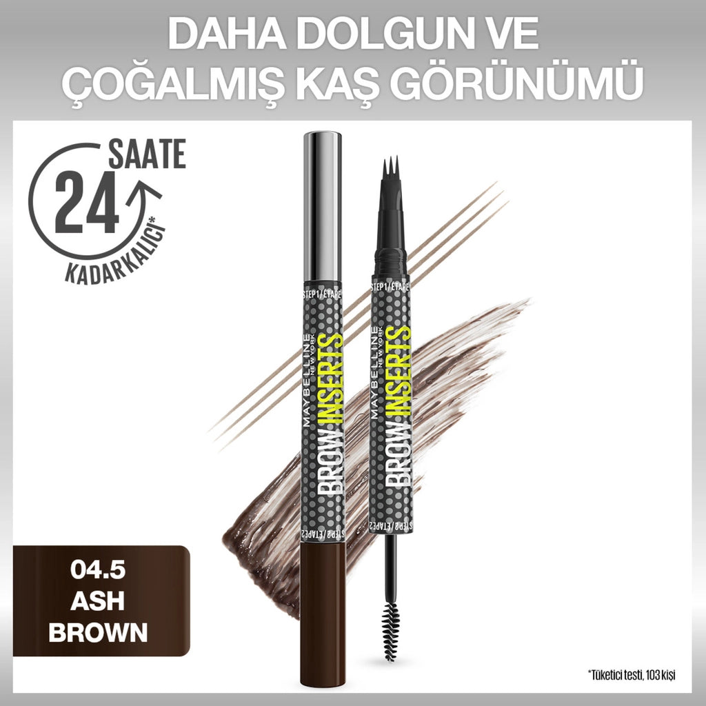 Maybelline New York Brow Insert Double Ended Eyebrow Pencil 02 Soft Brown