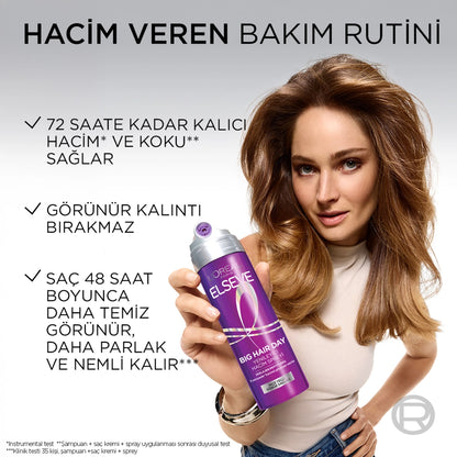 Loreal Paris Elseve Volumizing Regenerating Hair Spray Containing Collagen Lifter (Collagen Peptides) 20