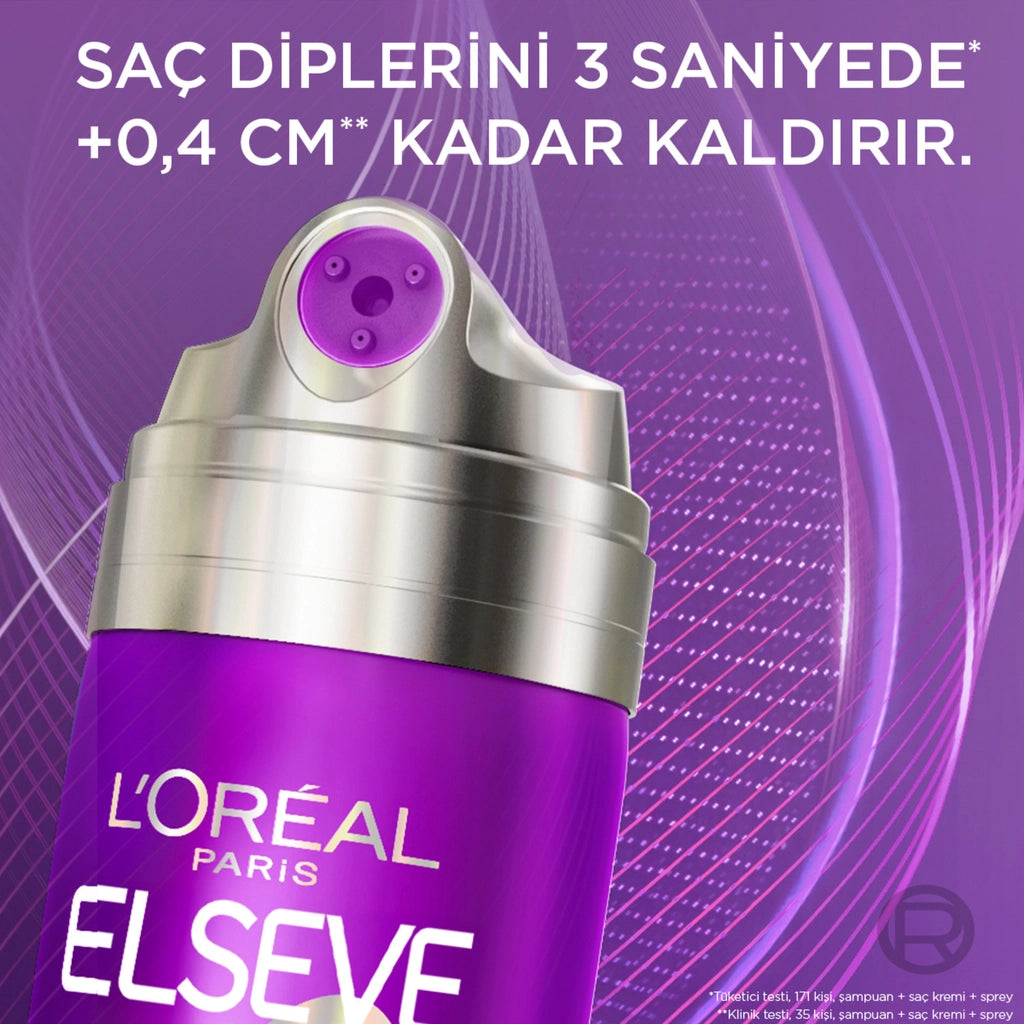 Loreal Paris Elseve Volumizing Regenerating Hair Spray Containing Collagen Lifter (Collagen Peptides) 20