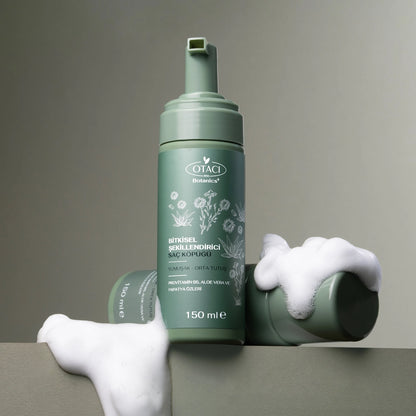 Otacı Botanics Herbal Styling Hair Mousse 150 ml (Soft &amp; Medium Hold)