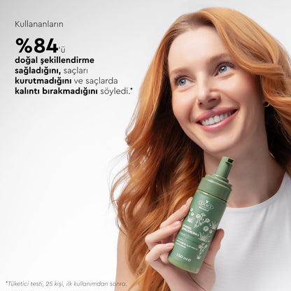 Otacı Botanics Herbal Styling Hair Mousse 150 ml (Soft &amp; Medium Hold)