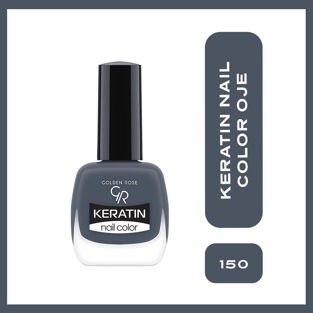 Golden Rose Keratin Nail Color Nail Polish Transparent