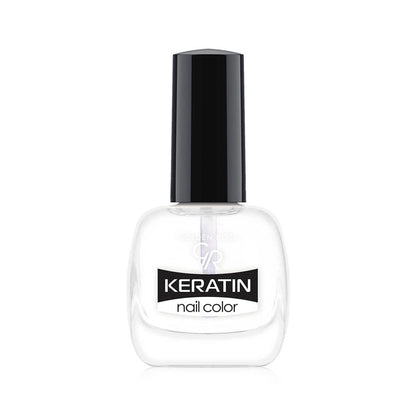 Golden Rose Keratin Nail Color Nail Polish Transparent