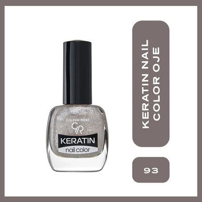 Golden Rose Keratin Nail Color Nail Polish No: 93