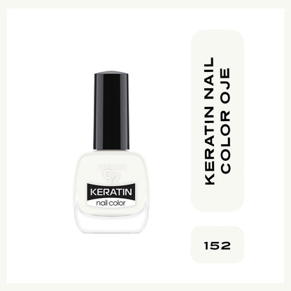 Golden Rose Keratin Nail Color Nail Polish Transparent