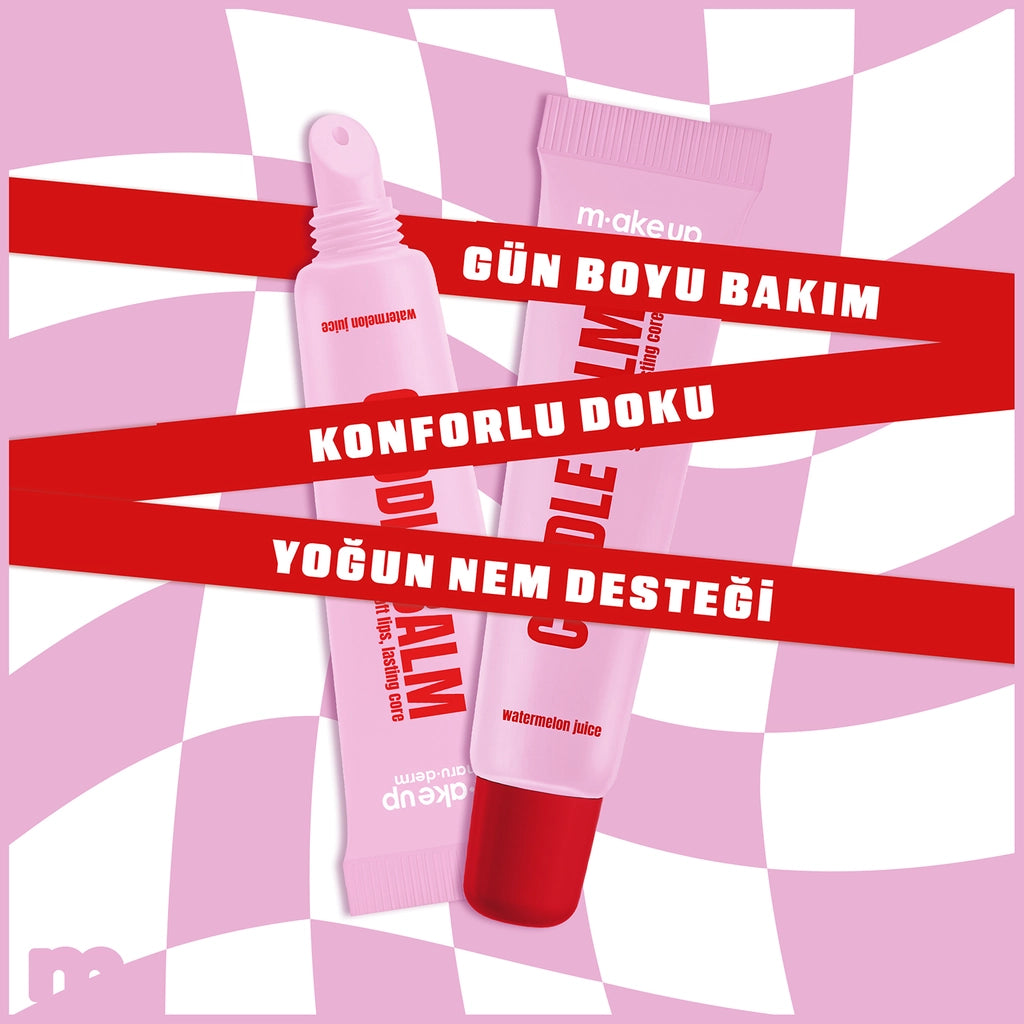 Maruderm Make Up Cuddle Balm Lip Balm Watermelon Juice
