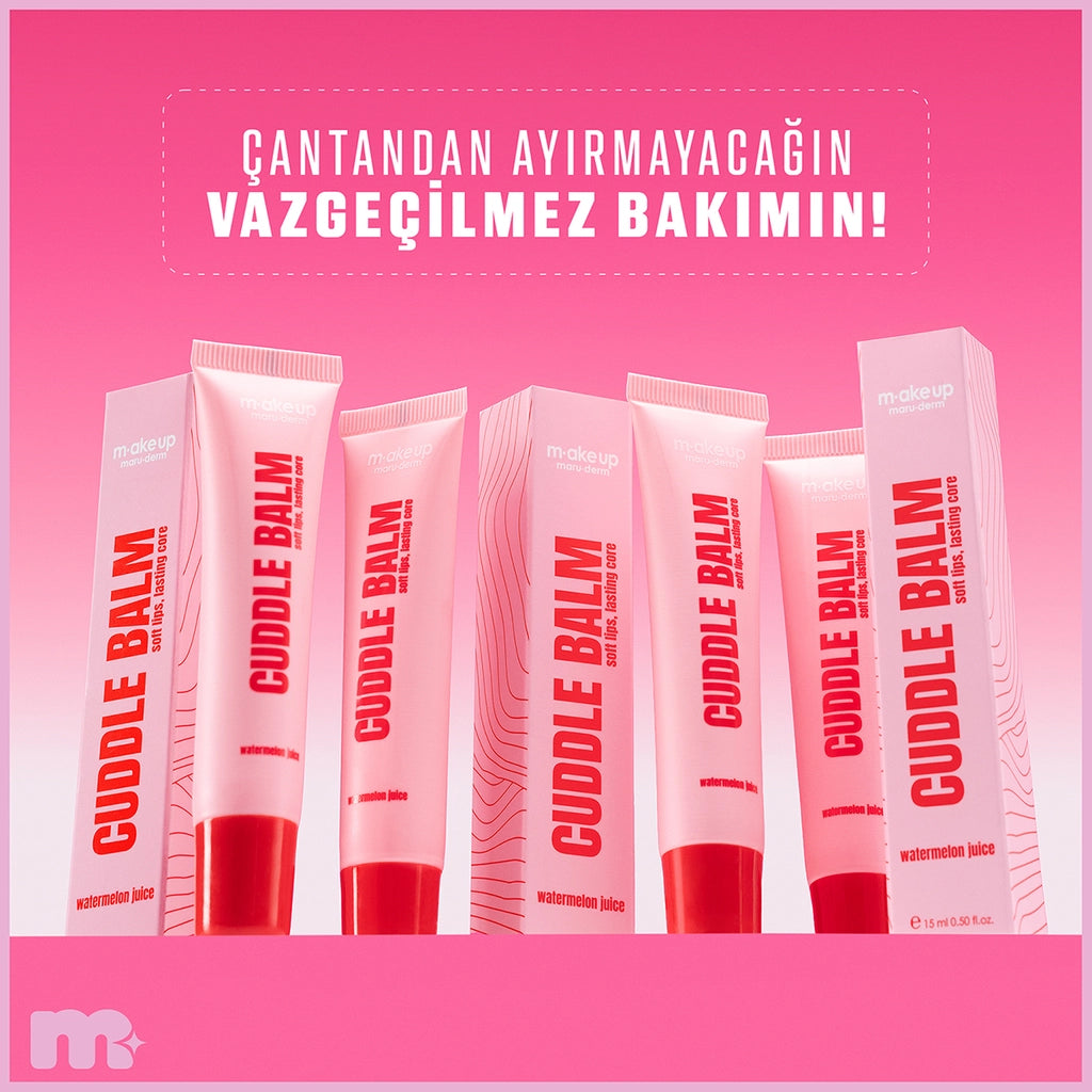 Maruderm Make Up Cuddle Balm Lip Balm Watermelon Juice