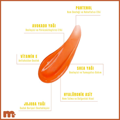 Maruderm Make Up Cuddle Balm Lip Balm Peach Pie