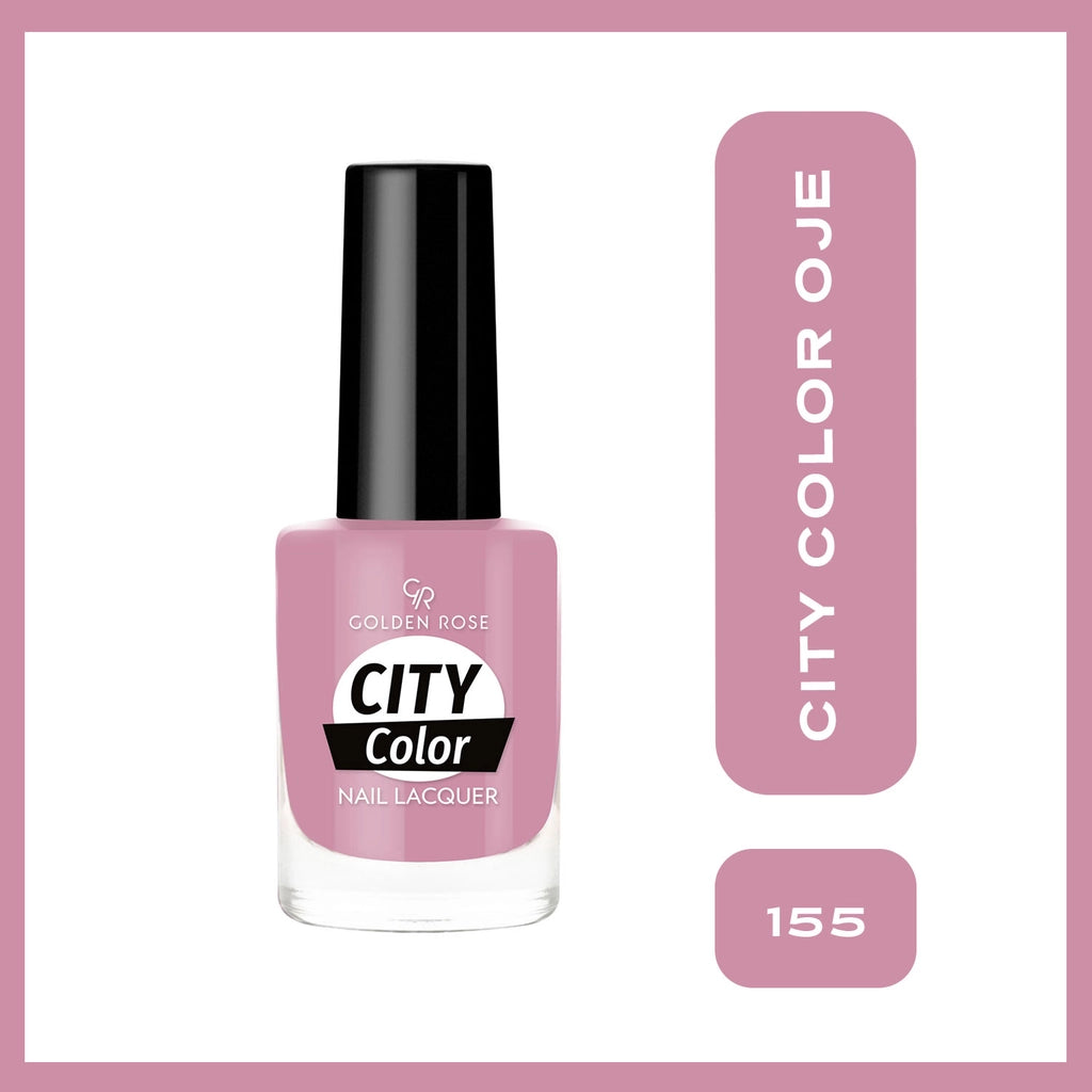 Golden Rose City Color Nail Lacquer Nail Polish 154