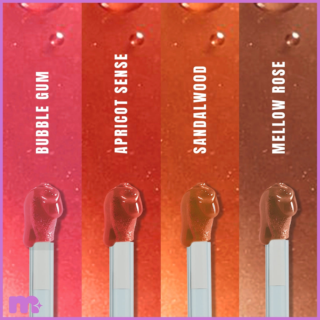 Maruderm Make Up Lips Vibe Lip Gloss Apricot Sense