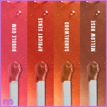 Maruderm Make Up Lips Vibe Lip Gloss Apricot Sense