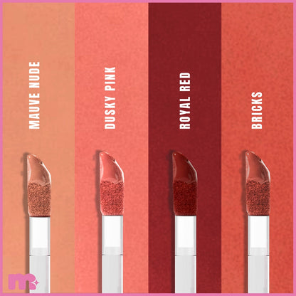 Maruderm Make Up Chic Hot Liquid Matte Lipstick Mauve Nude