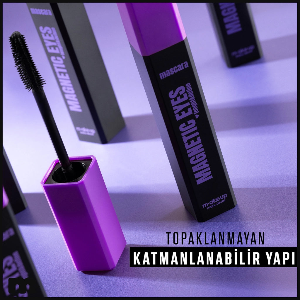 Maruderm Make Up Magnetic Eyes Mascara Lenght &amp; Define (Black)