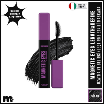 Maruderm Make Up Magnetic Eyes Mascara Lenght &amp; Define (Black)