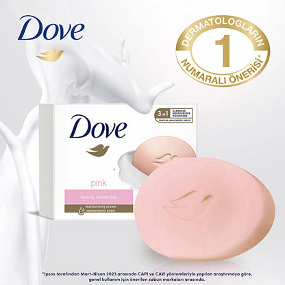Dove Beauty Cream Bar Pink Moisturizing Cream Soap 90 gr