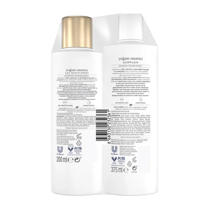Dove Amino Serum Intensive Repair Shampoo 375 ml + Hair Care Conditioner 200 ml