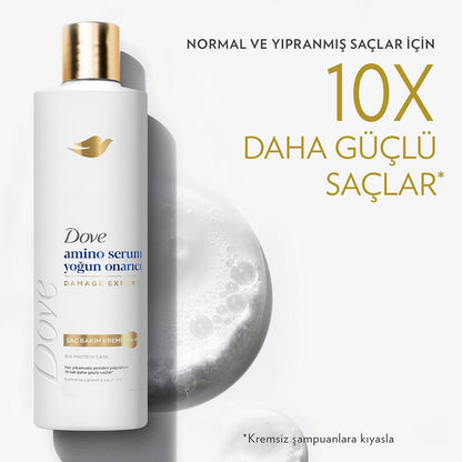 Dove Amino Serum Intensive Repair Shampoo 375 ml + Hair Care Conditioner 200 ml