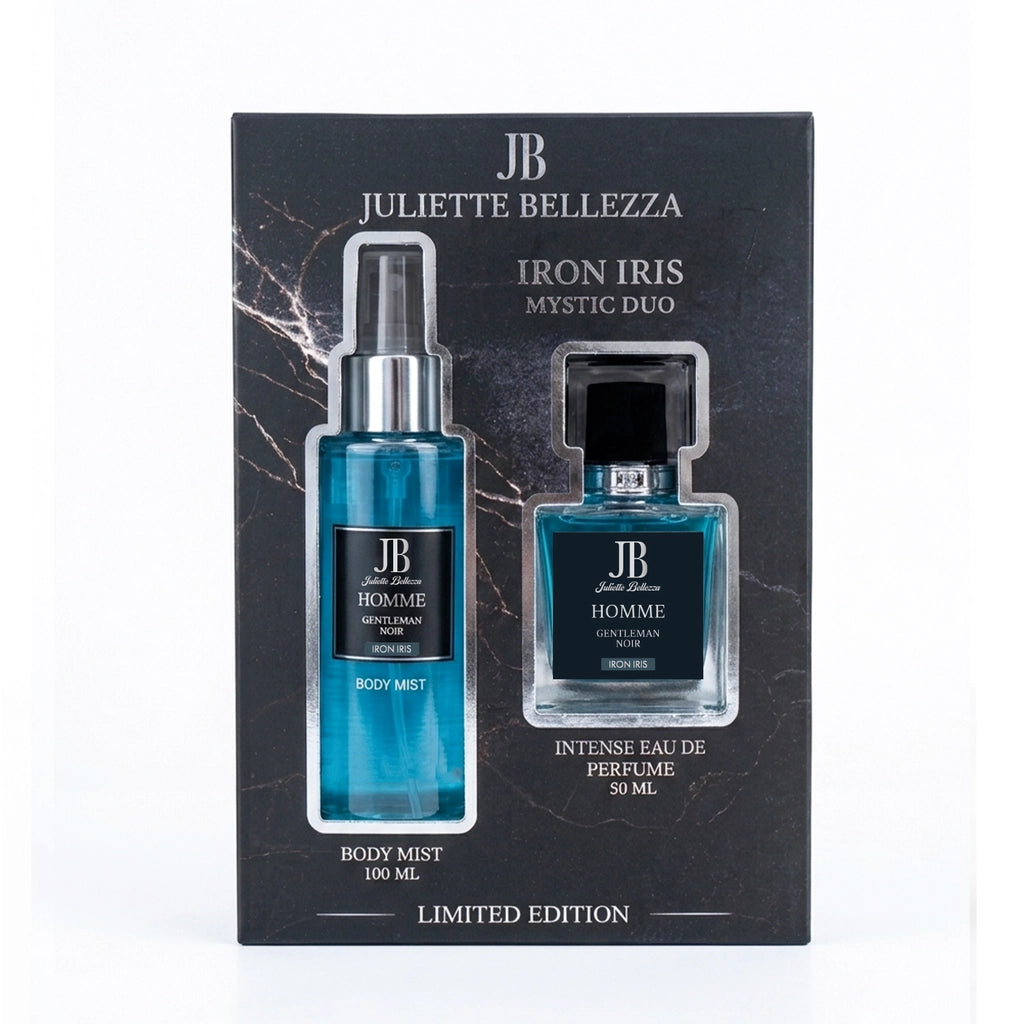 Juliette Bellezza Iron Iris Mystic Duo EDP Men&