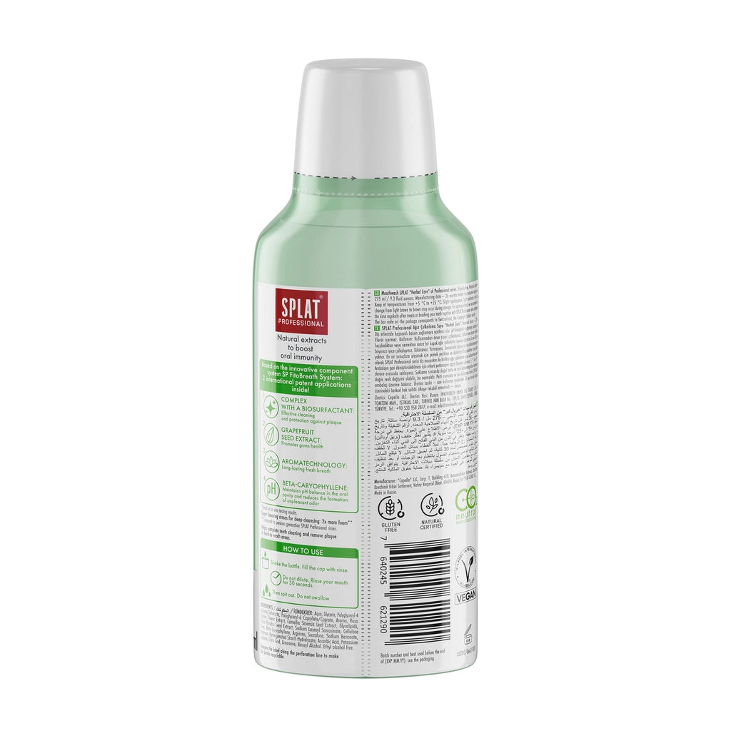 Splat Professional Herbal Care Oral Care Water 275 ml