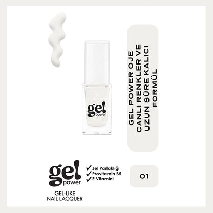 Golden Rose Power Gel Like Nail Nail Polish No: 09