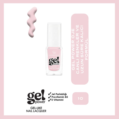 Golden Rose Power Gel Like Nail Nail Polish No: 43