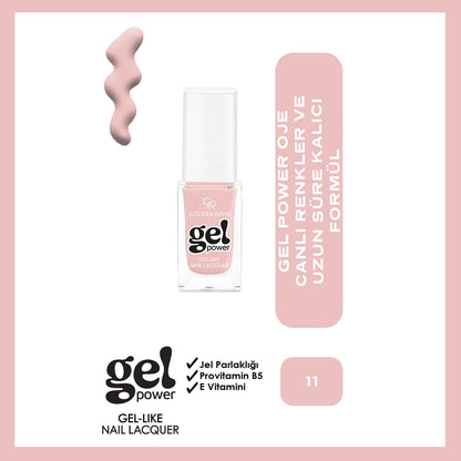 Golden Rose Power Gel Like Nail Nail Polish No: 07