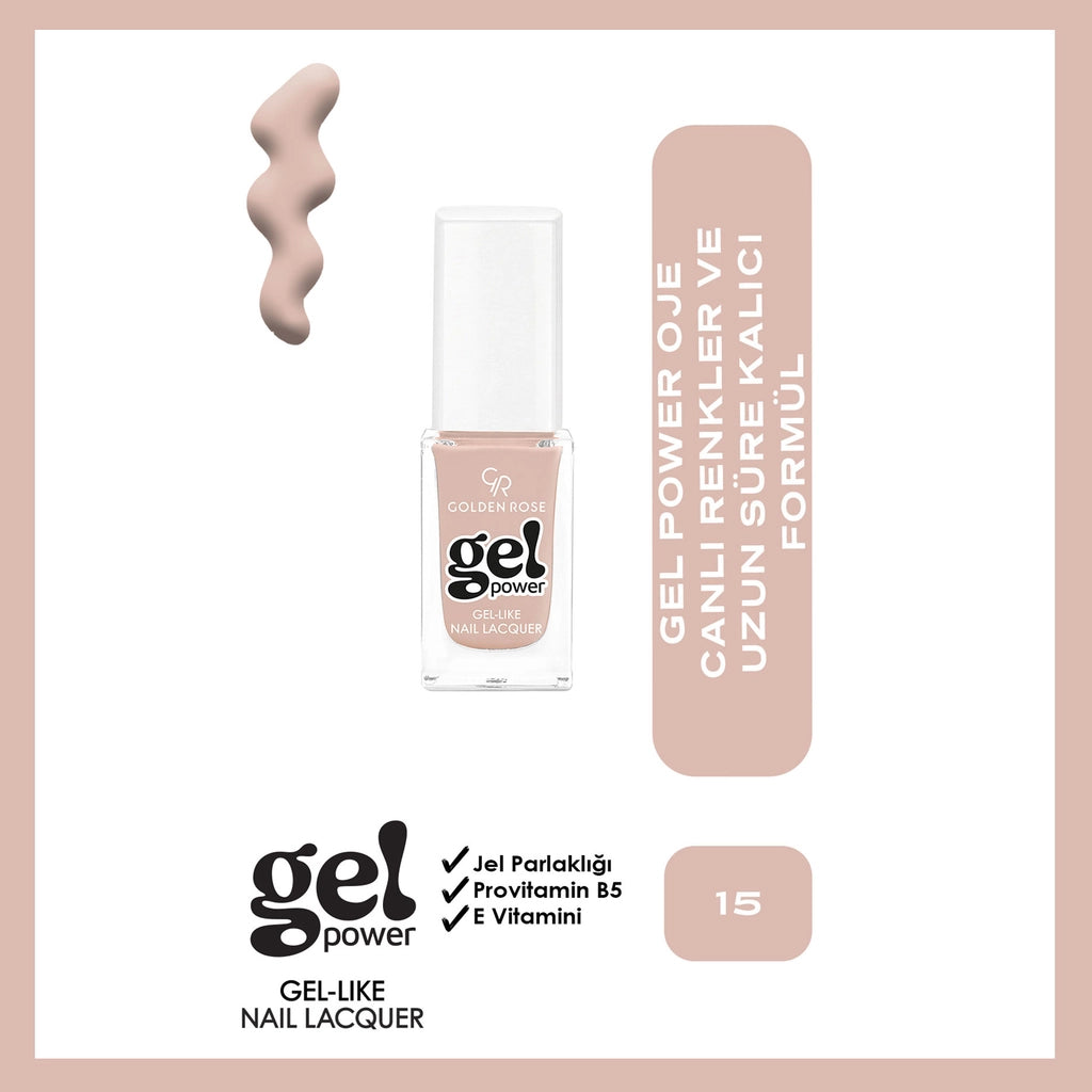 Golden Rose Power Gel Like Nail Nail Polish No: 72
