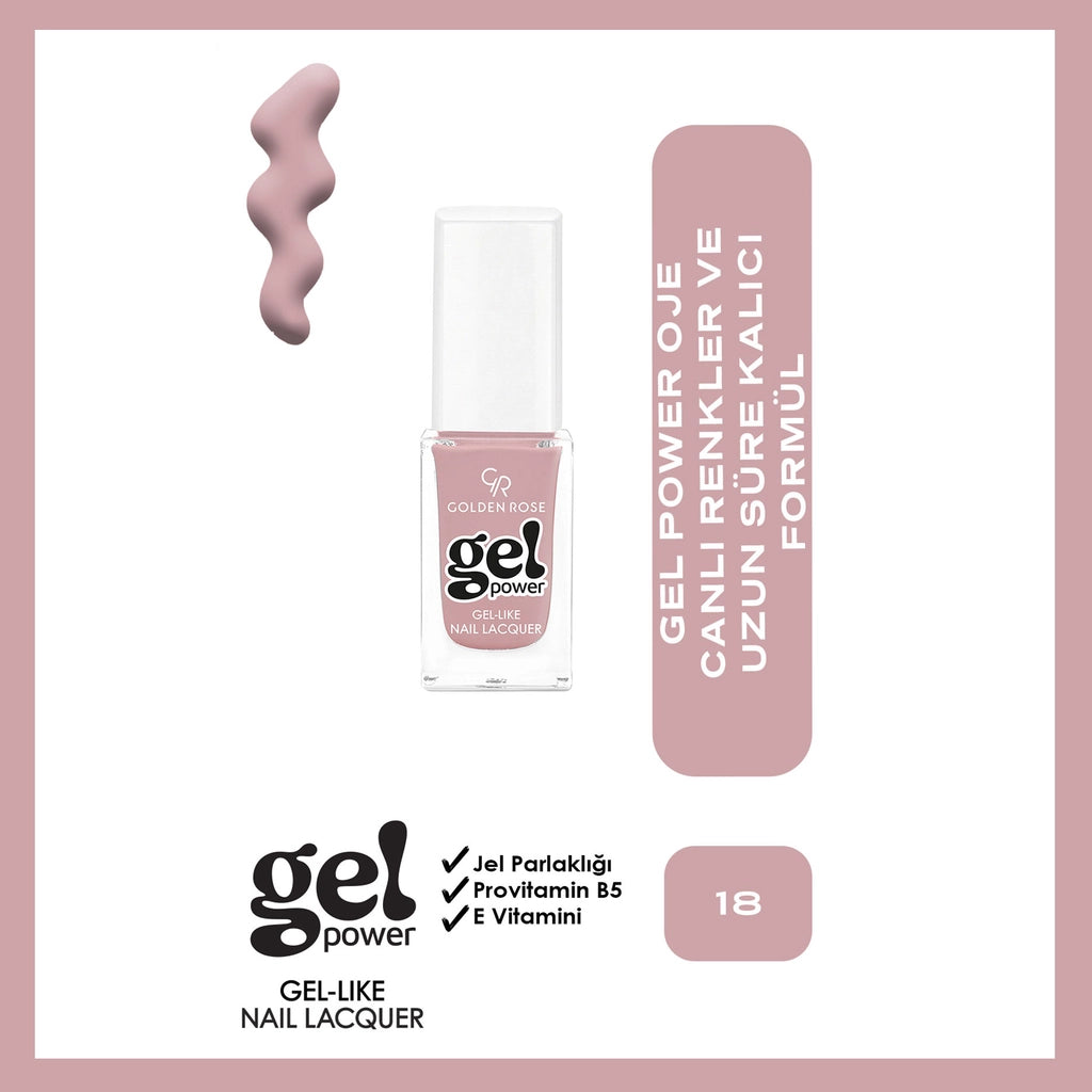 Golden Rose Power Gel Like Nail Nail Polish No: 09
