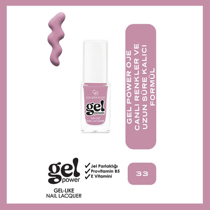 Golden Rose Power Gel Like Nail Nail Polish No: 09