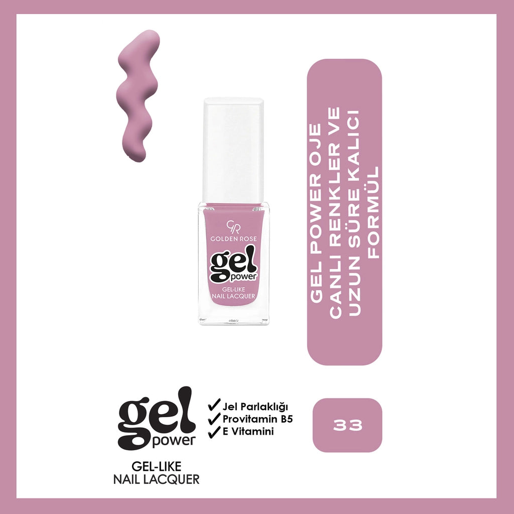 Golden Rose Power Gel Like Nail Nail Polish No: 01
